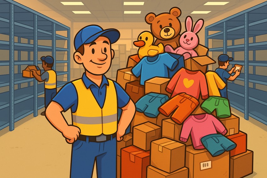 Working with goods
