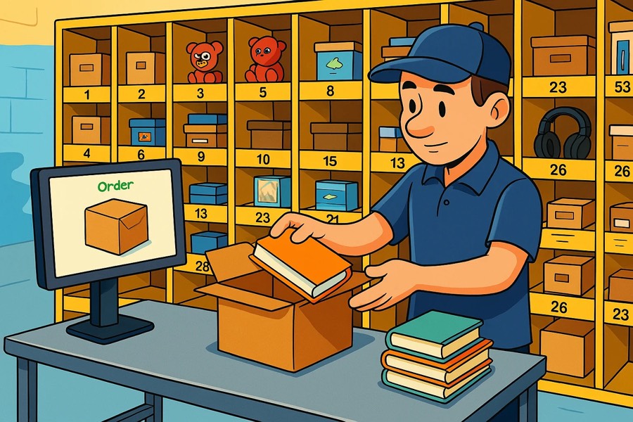 Packing orders