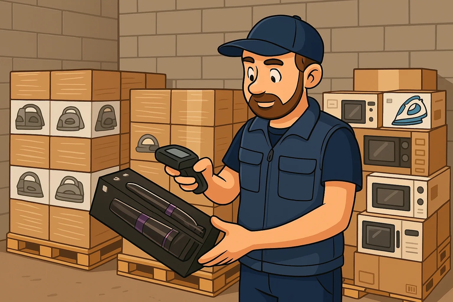 Receiving goods